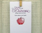 Princess art print ... girls room, nursery baby girl decor.