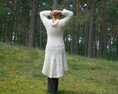 Cream Sweater Coat