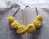 Lemon Posie Necklace