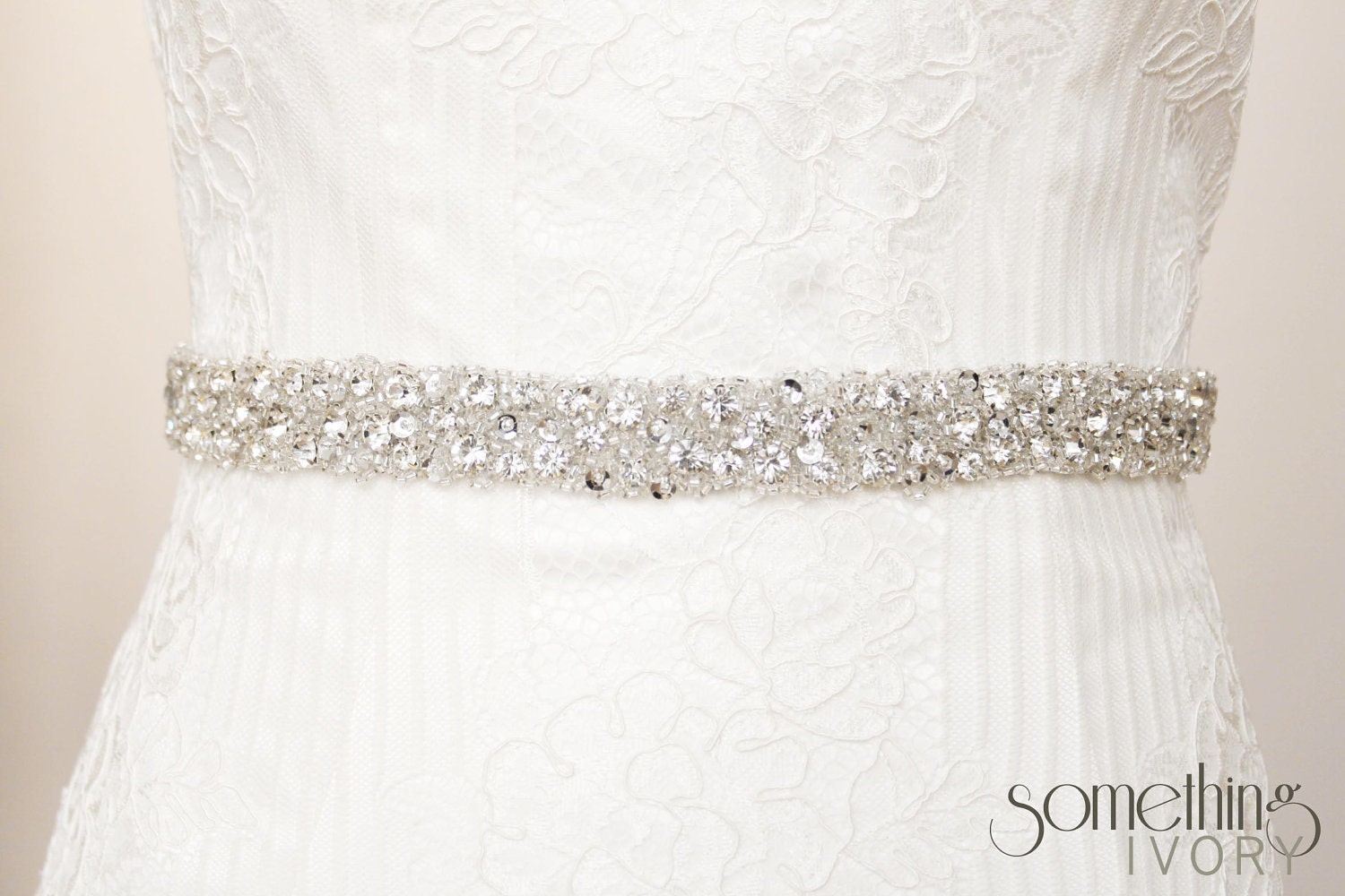 Beaded Bridal Belt