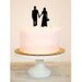 Custom Wedding Cake Topper Personalized with YOUR Silhouette