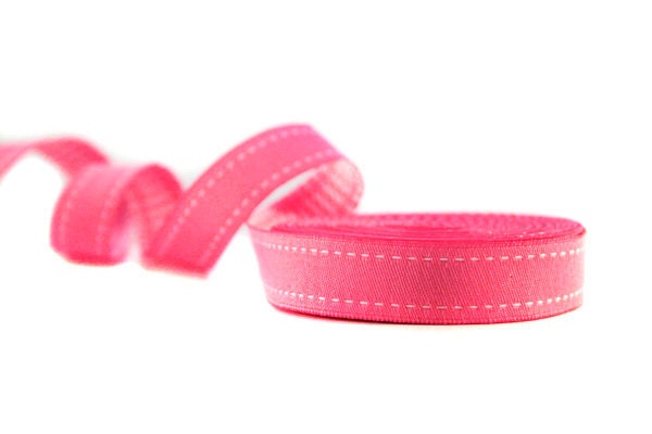Jacquard Ribbon Pink Stitch Style 3 m