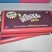 Willy Wonka Chocolate bar wrapper and golden ticket - Invitation - replica version.