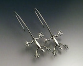 Hanging Lizard Earrings