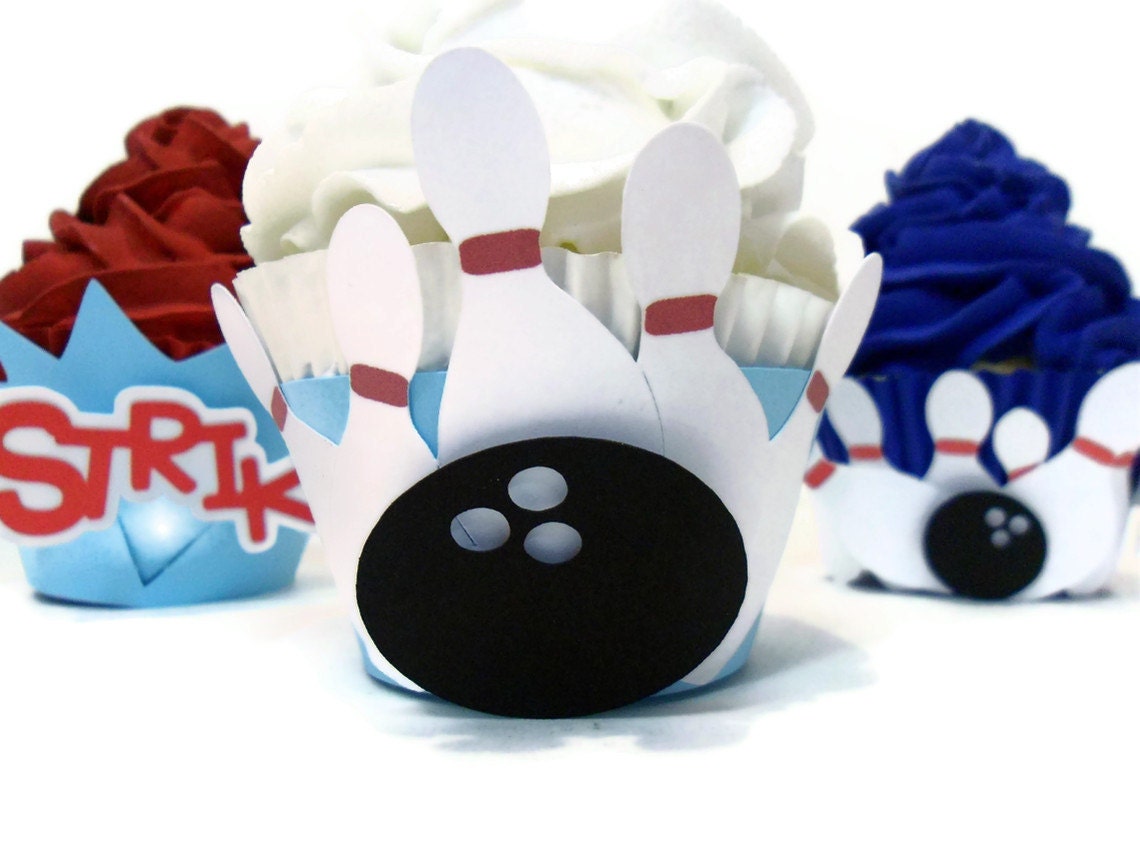 Bowling Alley Cupcake Wrappers - Set of 12 Il_170x135