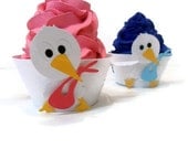 Cupcake Wrappers Stork - set of 12 Il_170x135
