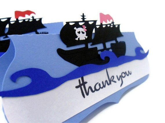Pirate Ship Bag Toppers - Set of 6 Il_170x135