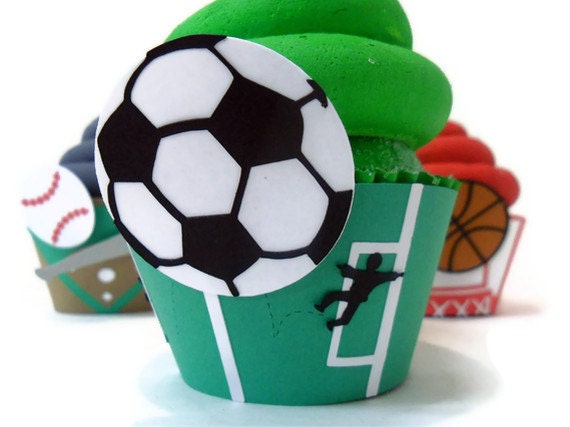 Soccer Cupcake Wrappers - Set of 12 Il_170x135