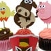 Farmer Cupcake Toppers - set of12