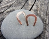 Gold Horseshoe earrings