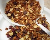 Dried Cranberry-Banana-Cinnamon-Chocolate All-Natural Granola-1 lb. bag