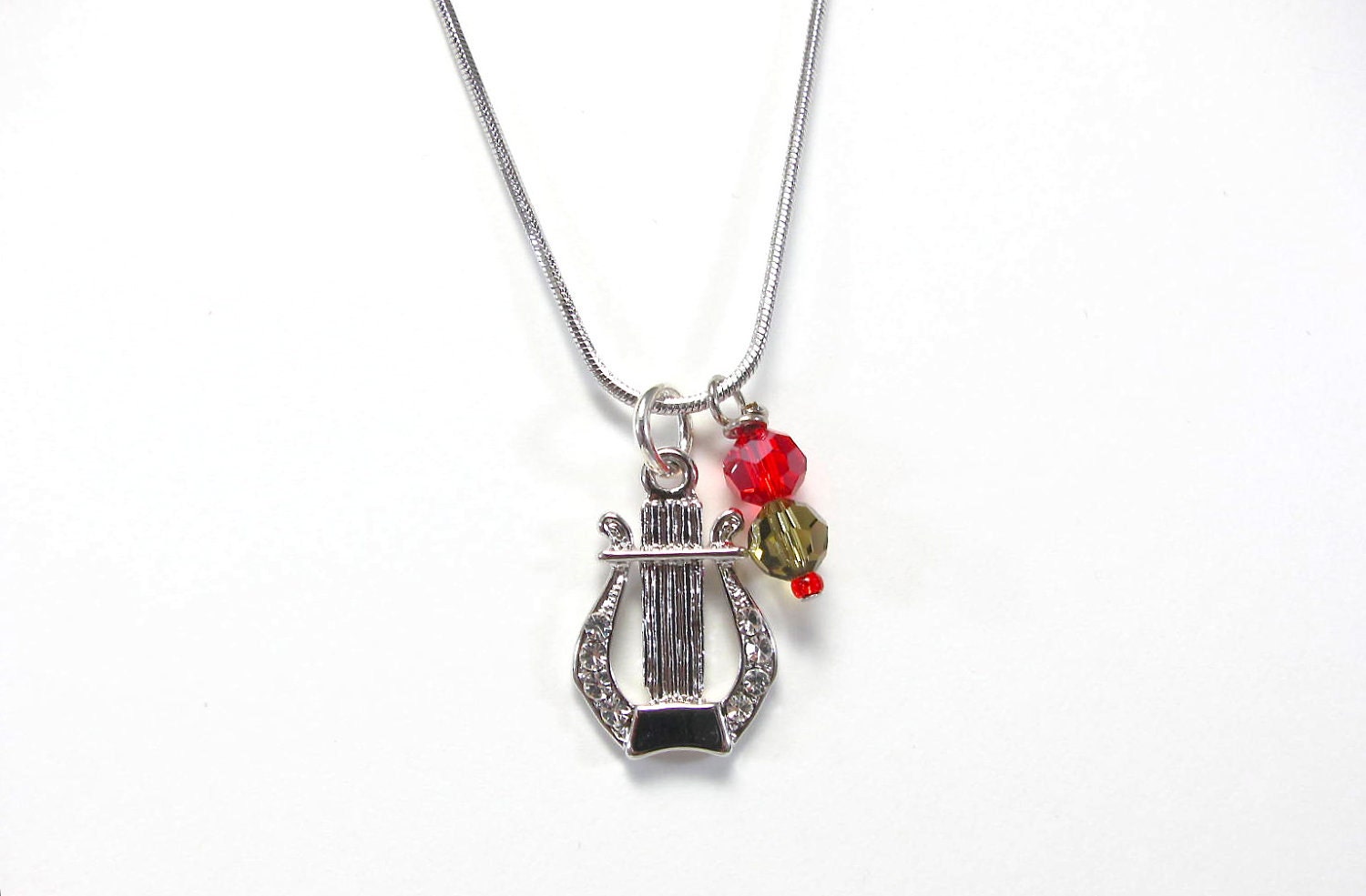 Lyre Necklace