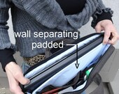 Add a COMPARTMENT padded for your laptop bag / water resistant lining