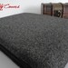 iPad 2 or 3 case - 1 mm Wool fabric - PADDED sleeve - WATERPROOF lining - 1 zipper