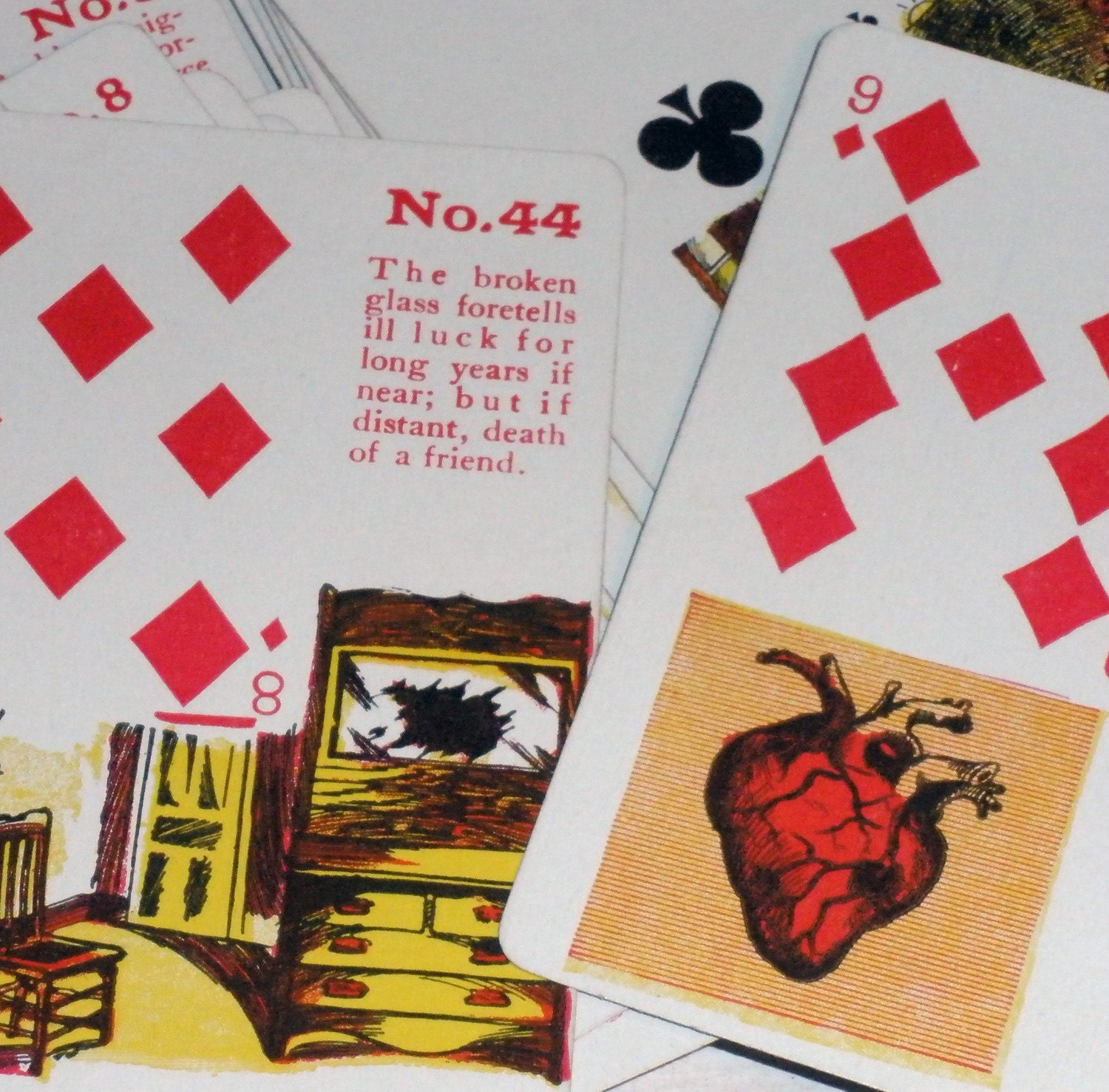 1920s Fortune Telling Cards Incredible Condition