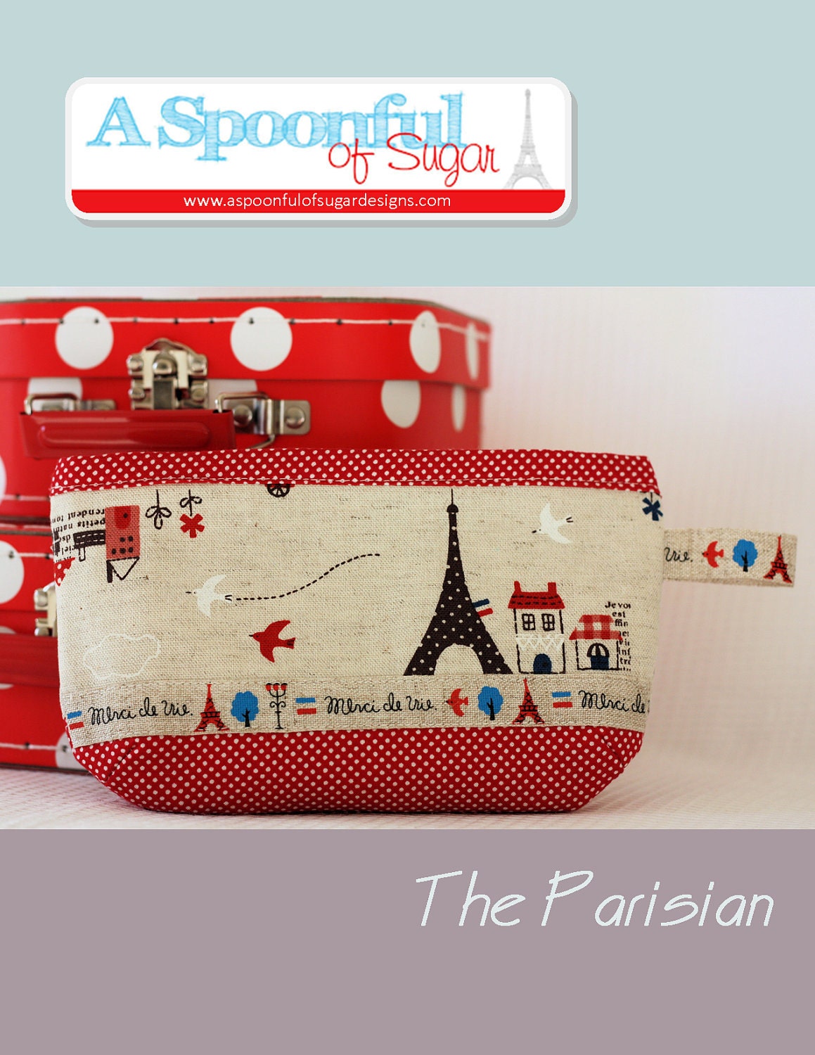 The Parisian Pouch PDF Sewing Pattern