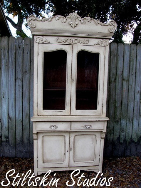 Reserved Lauren Primitive Rustic French Farmhouse Hutch