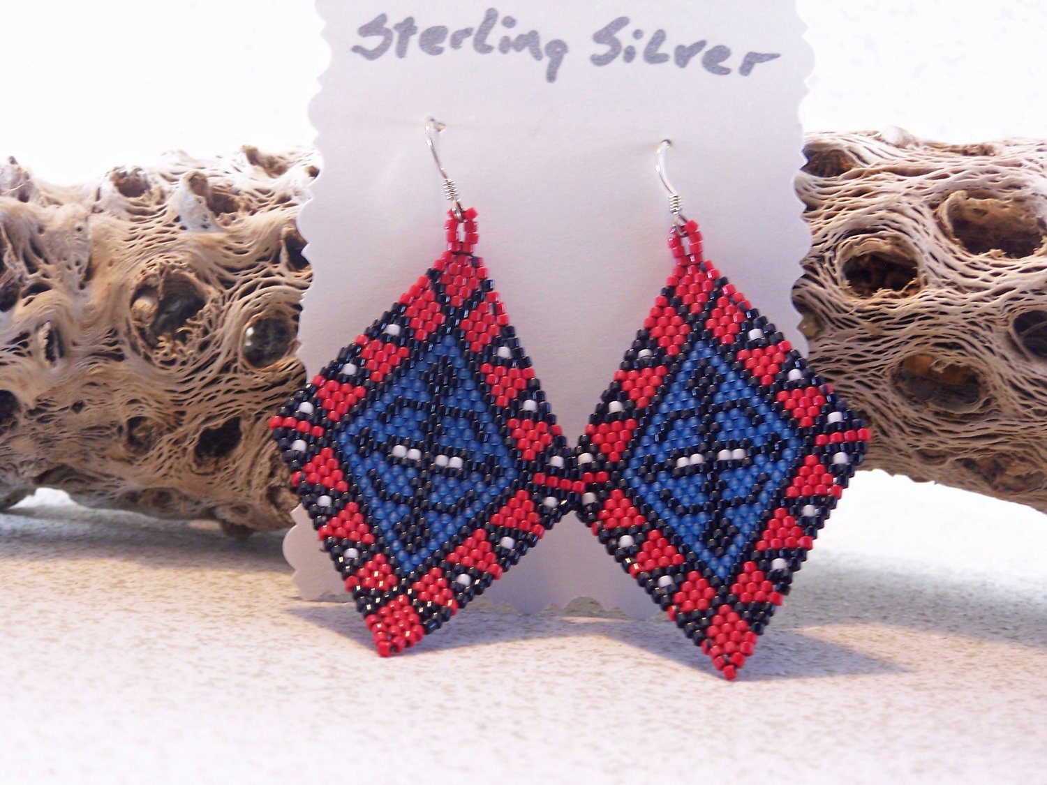 Navajo Beaded Earrings
