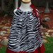 Zebra black and garnet wine pillowcase dress football 6 months 12 months 18 months 2T 3T 4T 5 6 7 8