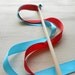 50 Double Ribbon Wand with Bell Wedding Wands Exit Favor