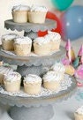 Scalloped Galvanized Tin Cupcake Stand3-pc Barn Roof Tin Il_570xn
