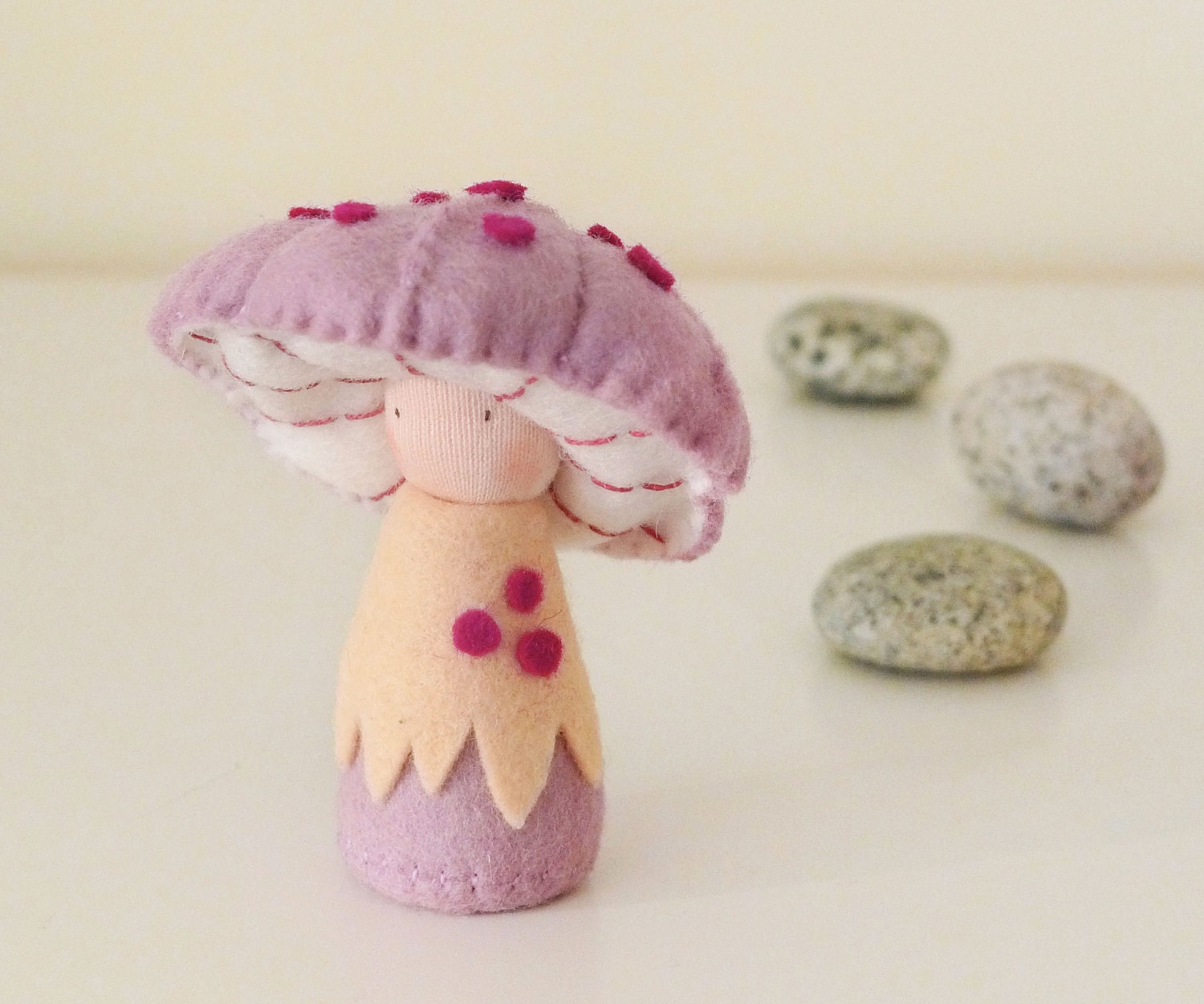 Waldorf Mushroom Doll / Rosepe