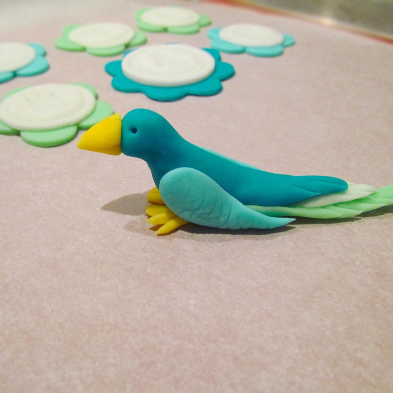 Fondant Bird