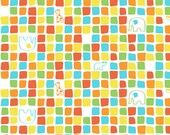 Animal Mosaic Fabric in Multi, Savanna Bop by Thomas Knauer for Andover Fabrics (1 yard) SALE