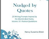 Writing Inspiration, E-book of 20 Writing Prompts, Great for Poetry