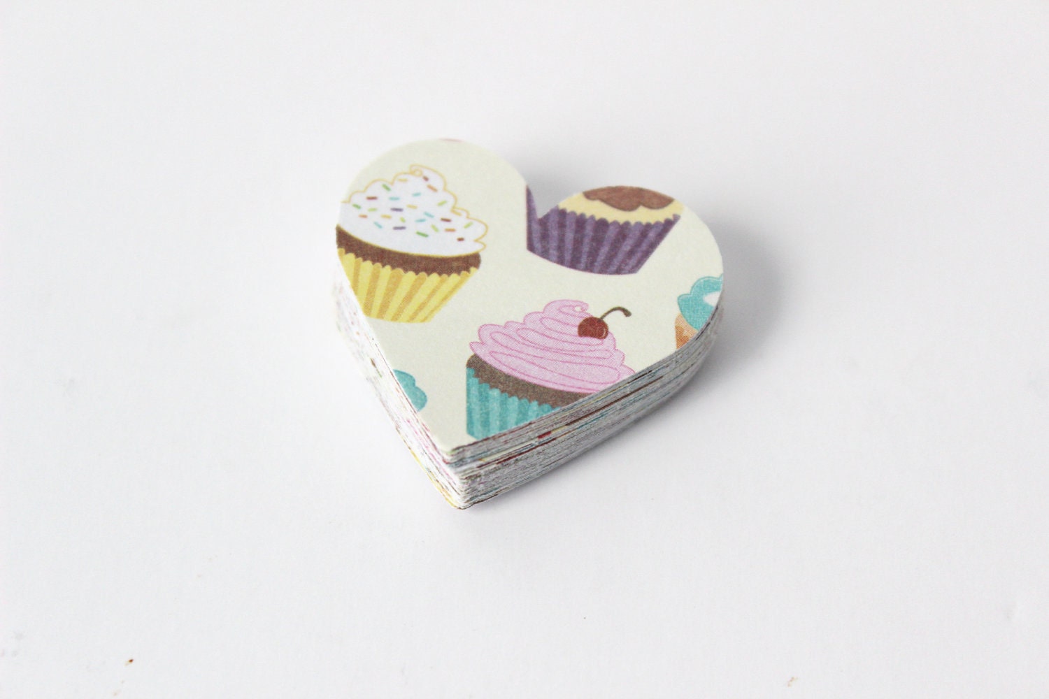 Heart Die Cuts - Cupcakes - Cherry on Top