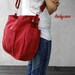 IRIS // Teal // 054 // Luckycann // Everyday Canvas Bag // Holiday Sale // 10% off