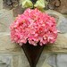 Spring Wreath - Alternative - Outdoor Wreath - Hydrangea Wreath - Pink Wreath