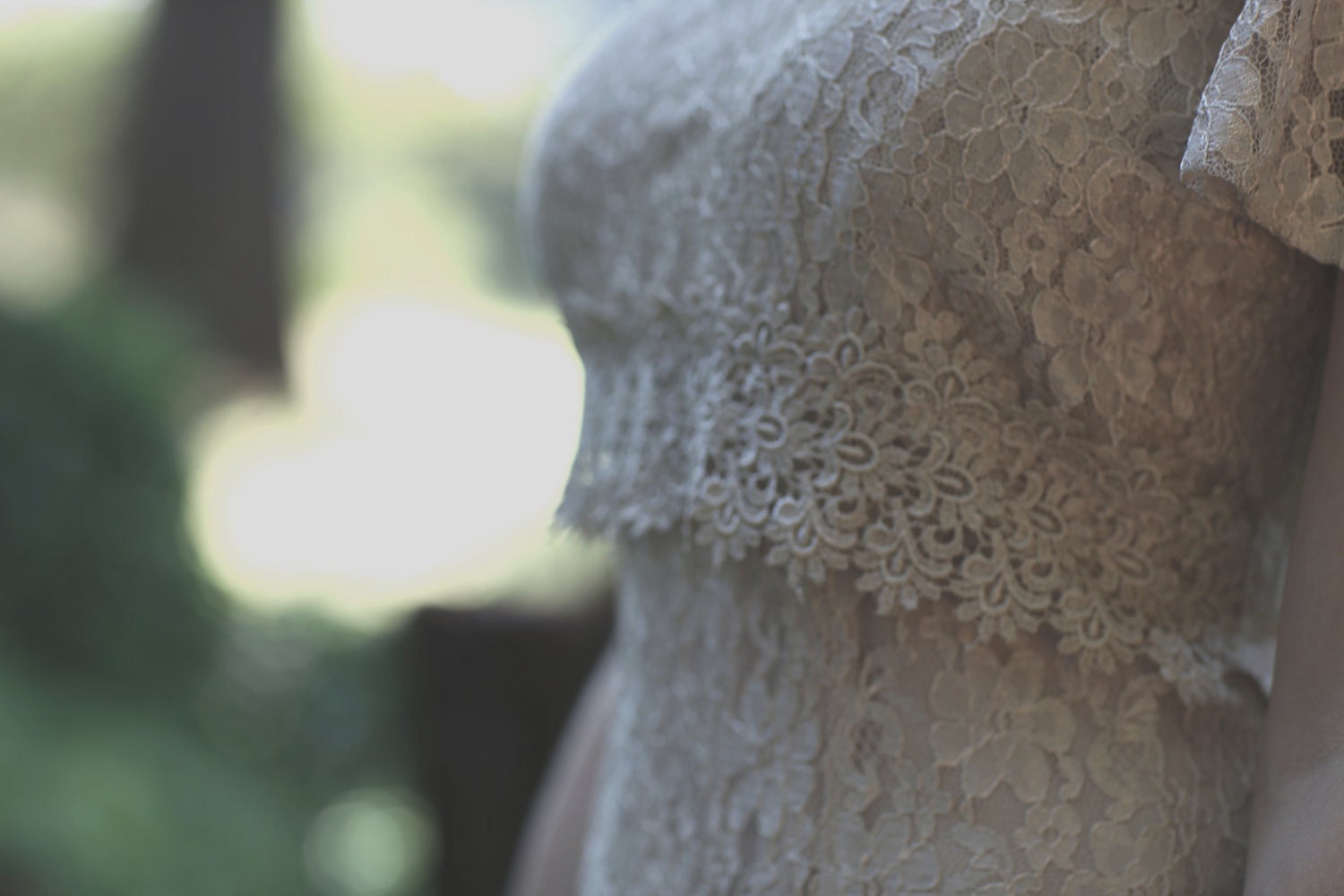 Vintage Wedding Gown - Cory