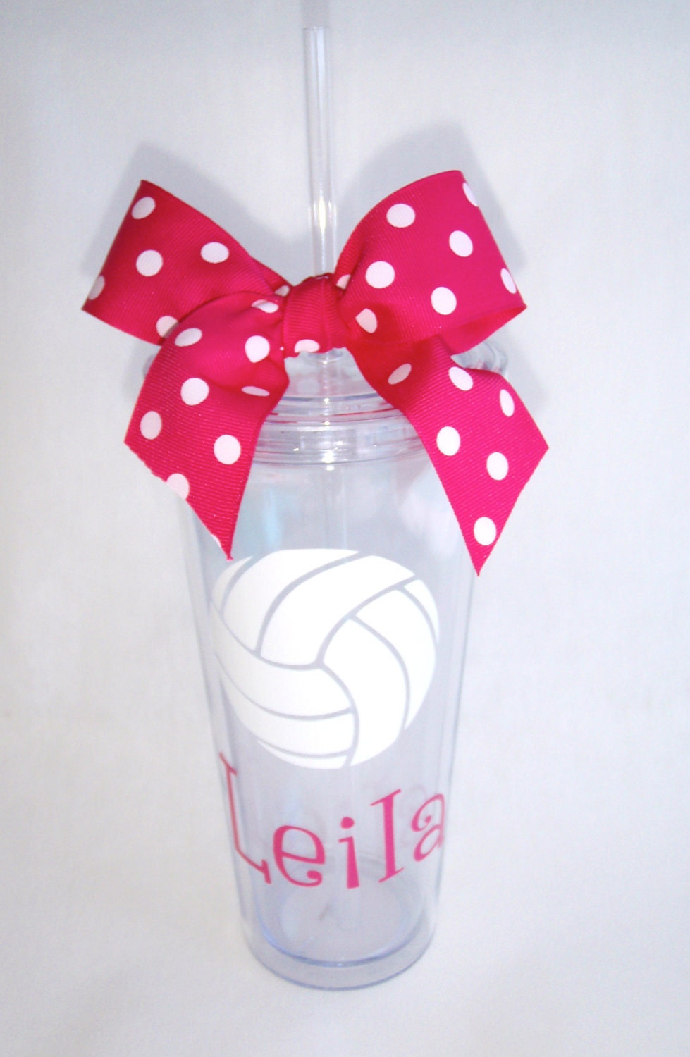 VOLLEYBALL PERSONALIZED TUMBLER 20oz