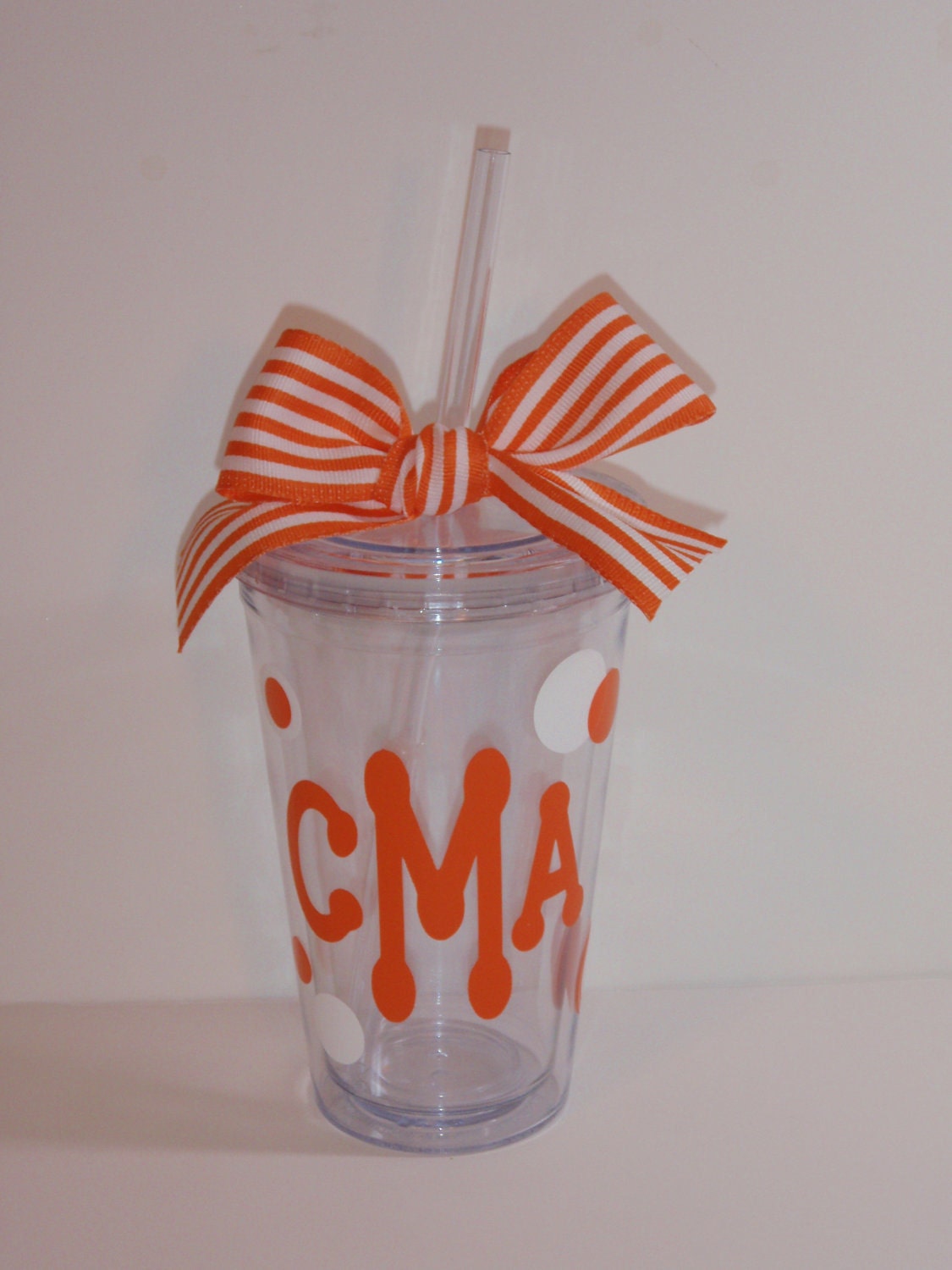 16 oz. Monogram Tumbler- lots of font options and colors