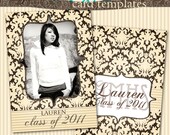 Park Avenue - Graduation Photo Card Templates - Senior Rep Cards, Weddings, Save The Date, Birth Announcement, Party Invitations, Holidays