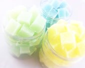 Sugar Scrub Cubes - You Choose 3 Scents - Gift Set or Pamper Yourself - 8 oz. Jar