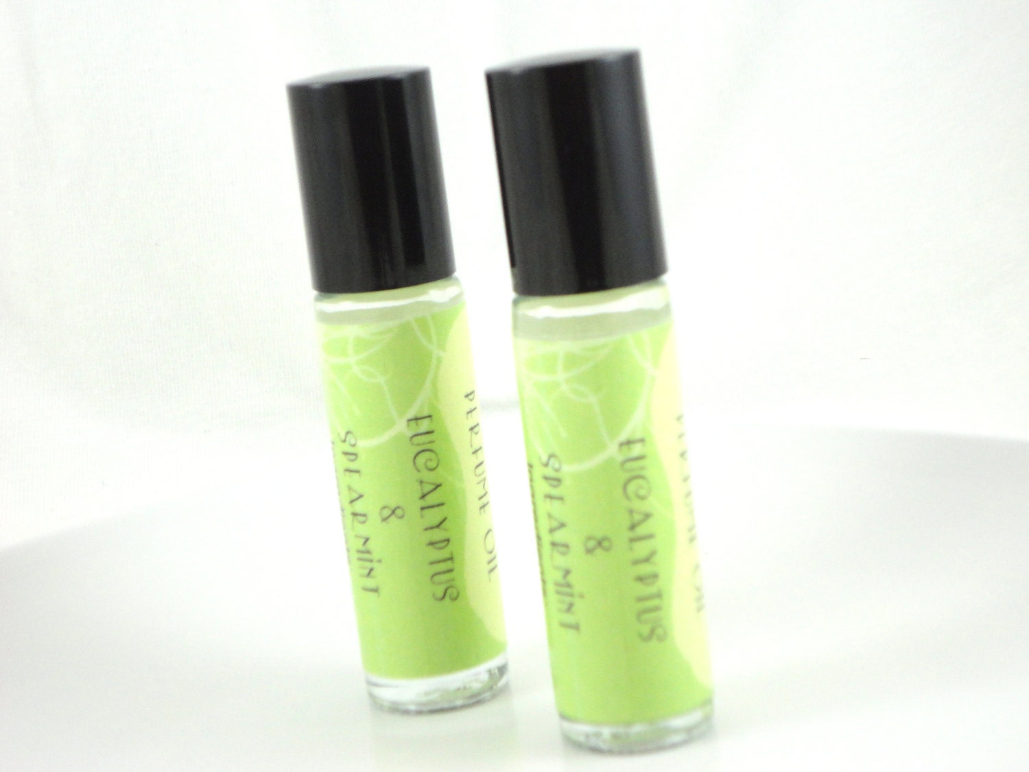 Eucalyptus and Spearmint Perfume Oil - Aromatherapy, Relax, Energize - Roll On Perfume
