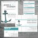 Anchor Wedding Set - Nautical Wedding Invitation, RSVP Card, Save the Date and Wedding Insert