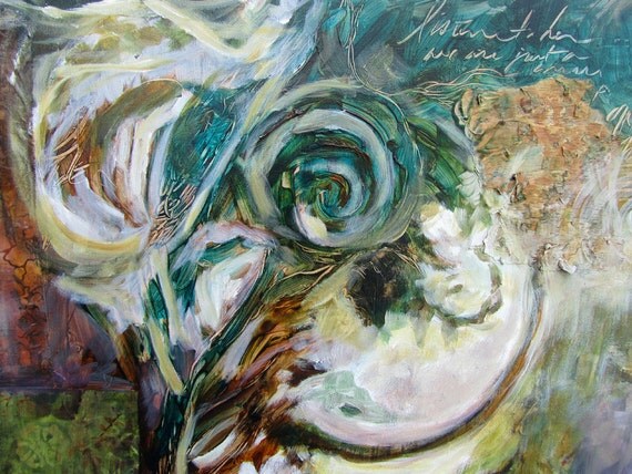 Listen . . . an Original Painting by Ericka O'Rourke