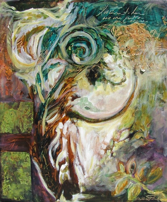 Listen . . . an Original Painting by Ericka O'Rourke