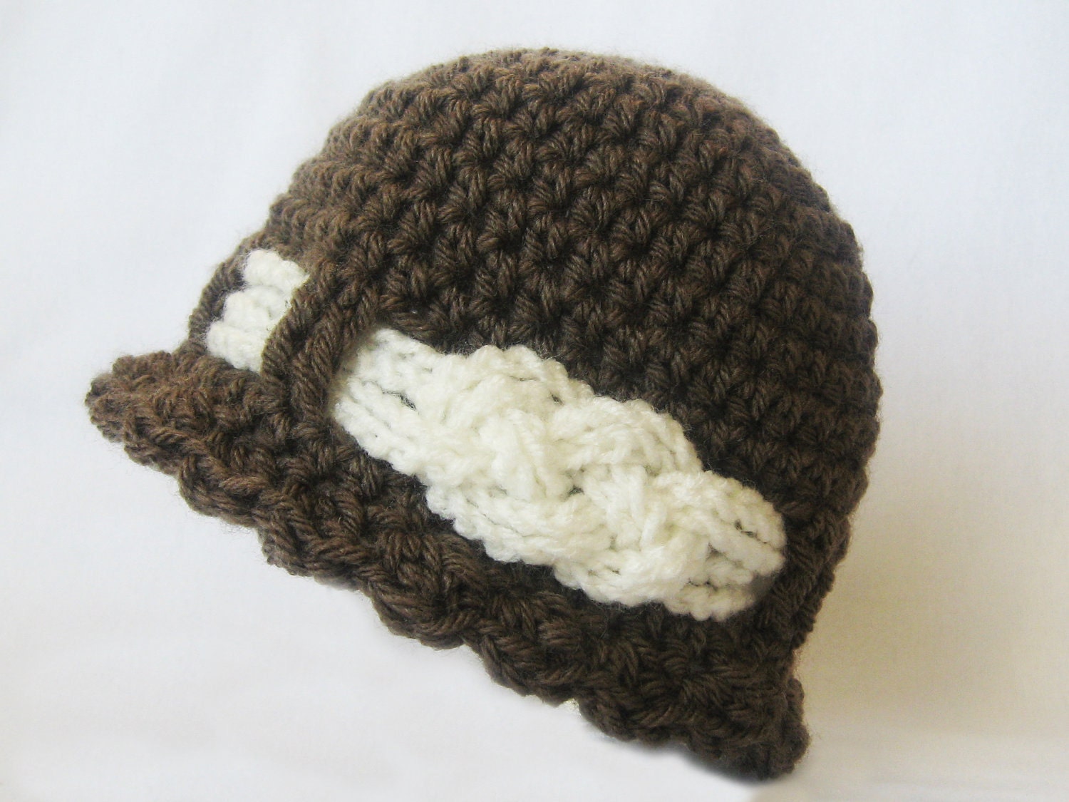 CROCHET PATTERN Knotted Beanie (6 sizes included from newborn-adult) Instant Download