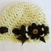 CROCHET PATTERN Cluster Stitch Hat (5 sizes included from newborn-adult) Instant Download