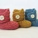 CROCHET PATTERN Baby Button Boots (4 sizes included from newborn-24 months) Instant Download