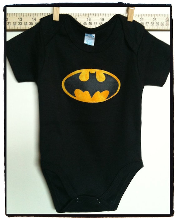 Super hero inspired by Batman onesie or tee