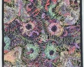 Unusual Thread Work Art Quilt  On Sale