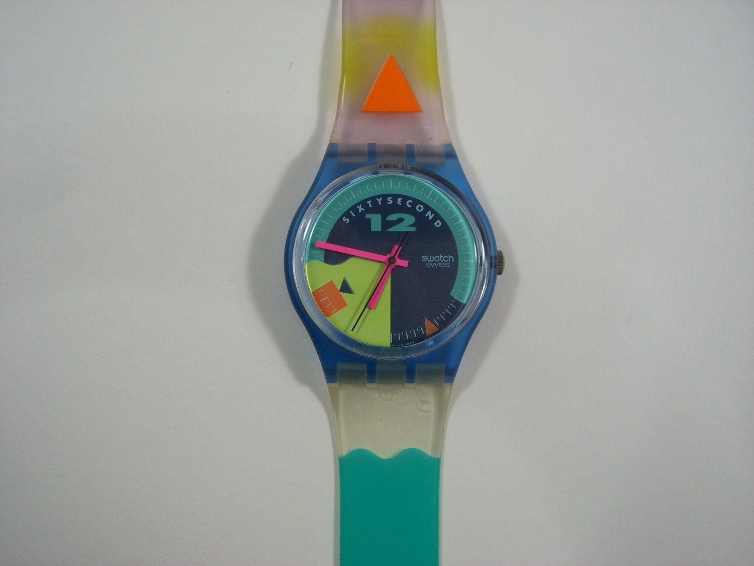 Vintage Swatch Watch..NOS..Nose Wheelie...GN115..Unworn
