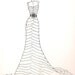 dress sketch of YOUR special dress - a perfect gift...
