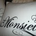 Monsieur et Madame Pillow Cover Set