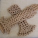 Crochet Pattern Fingerless Gloves Three Quarter Length Open Weave PDF104